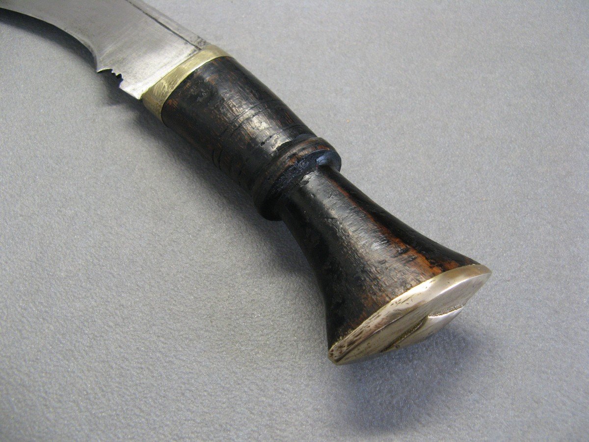Couteau Poignard  Kukri  ou Khukuri - Combattants Gurkhas.-photo-2