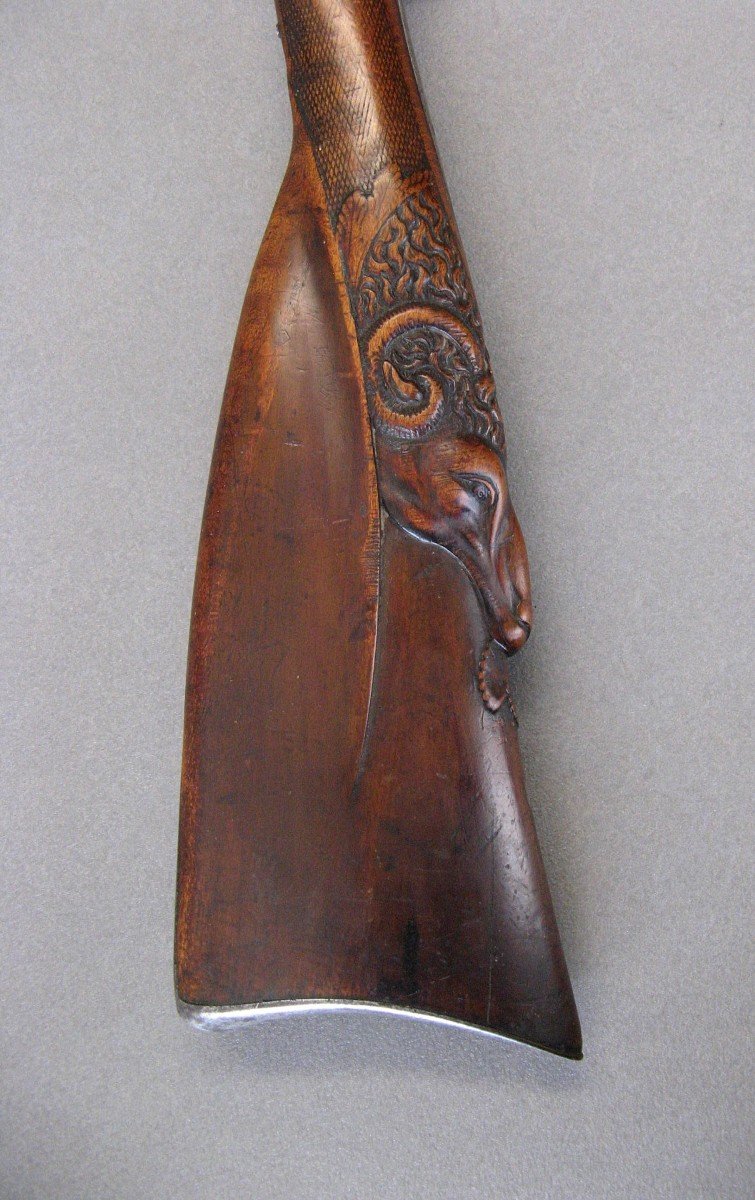 Petit Fusil d'Enfant De Chasse à Percussion 1830-1840.-photo-4