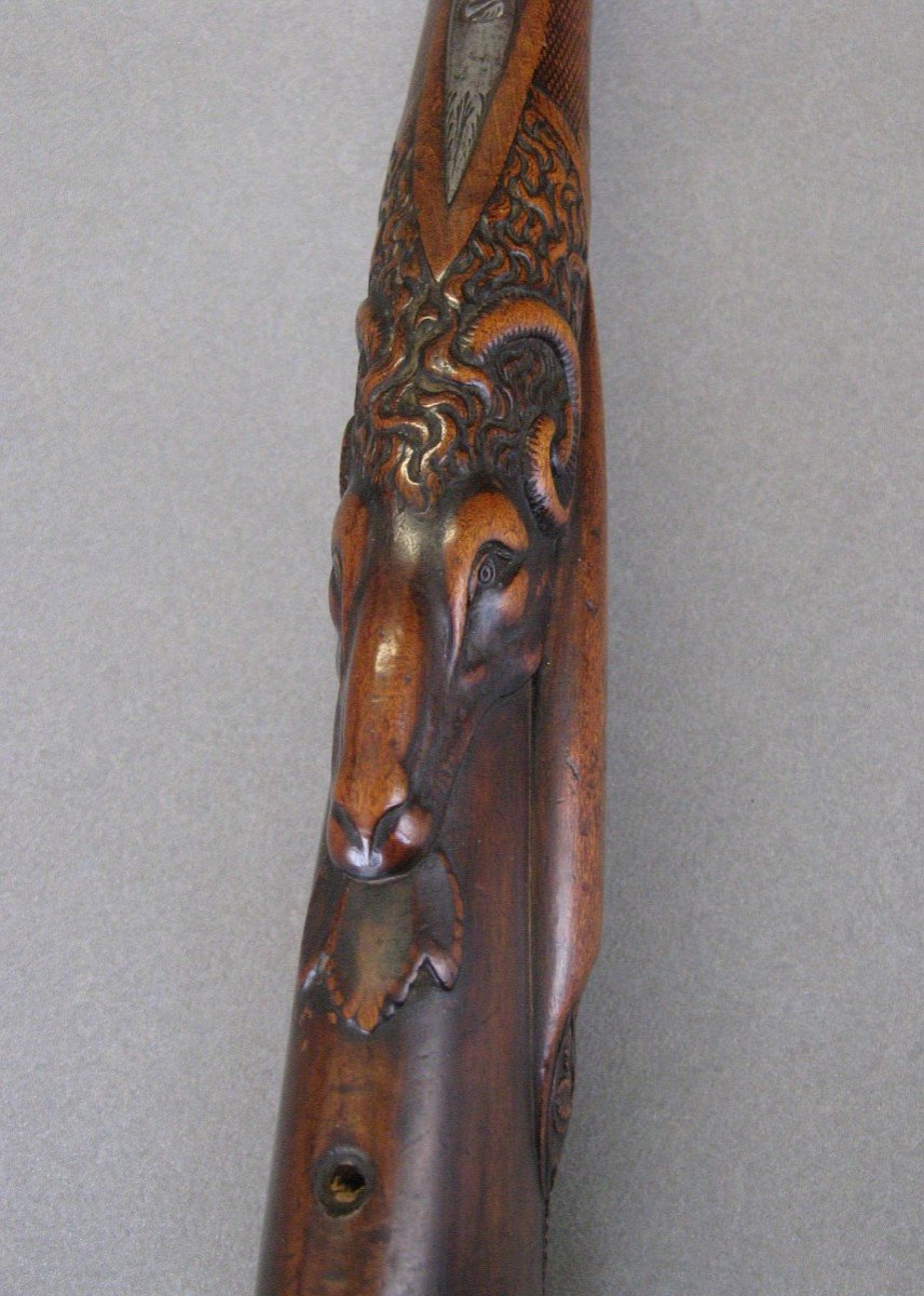 Petit Fusil d'Enfant De Chasse à Percussion 1830-1840.-photo-5