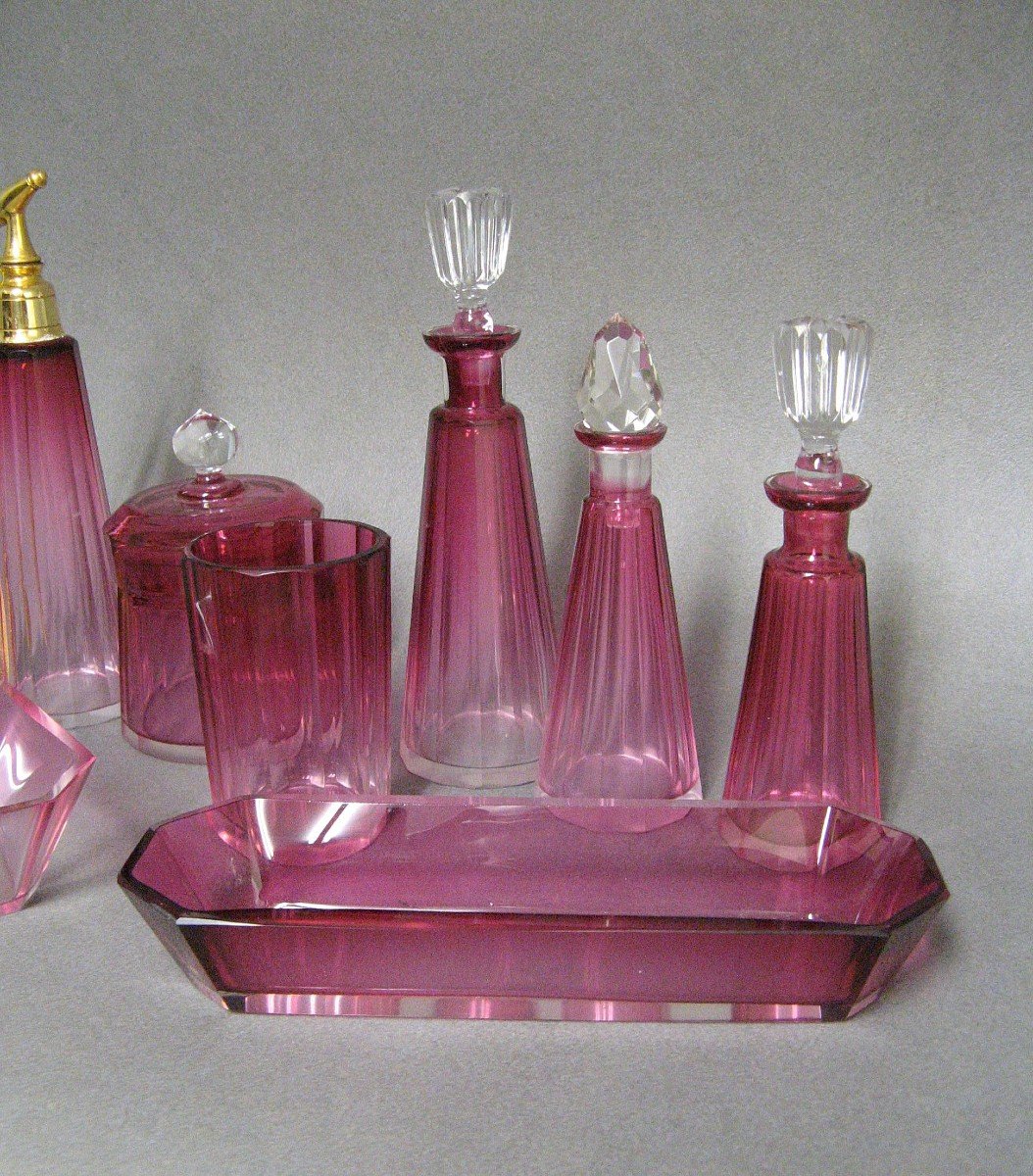 Art Nouveau Crystal Toiletry Kit.-photo-3