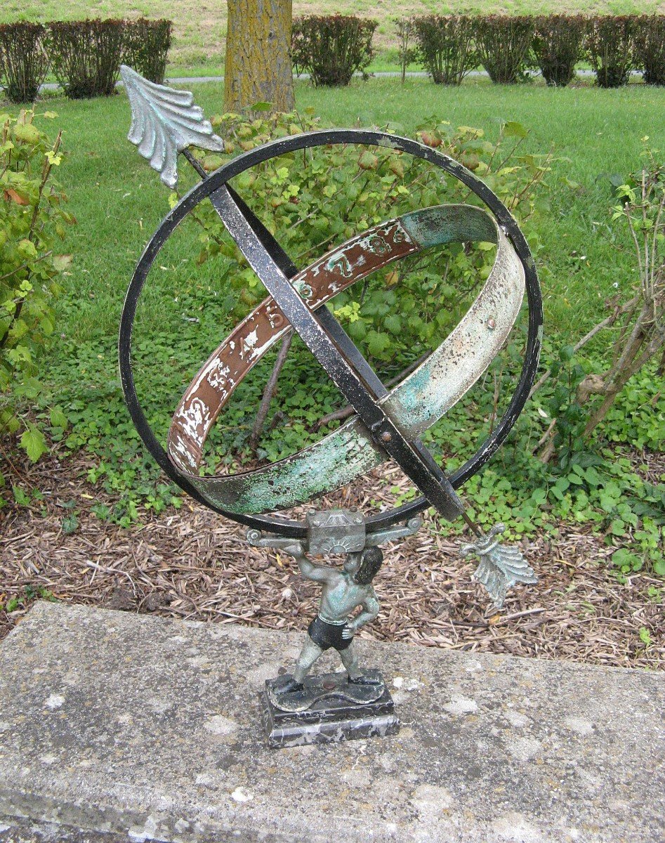 Armillary Garden Sundial.-photo-2