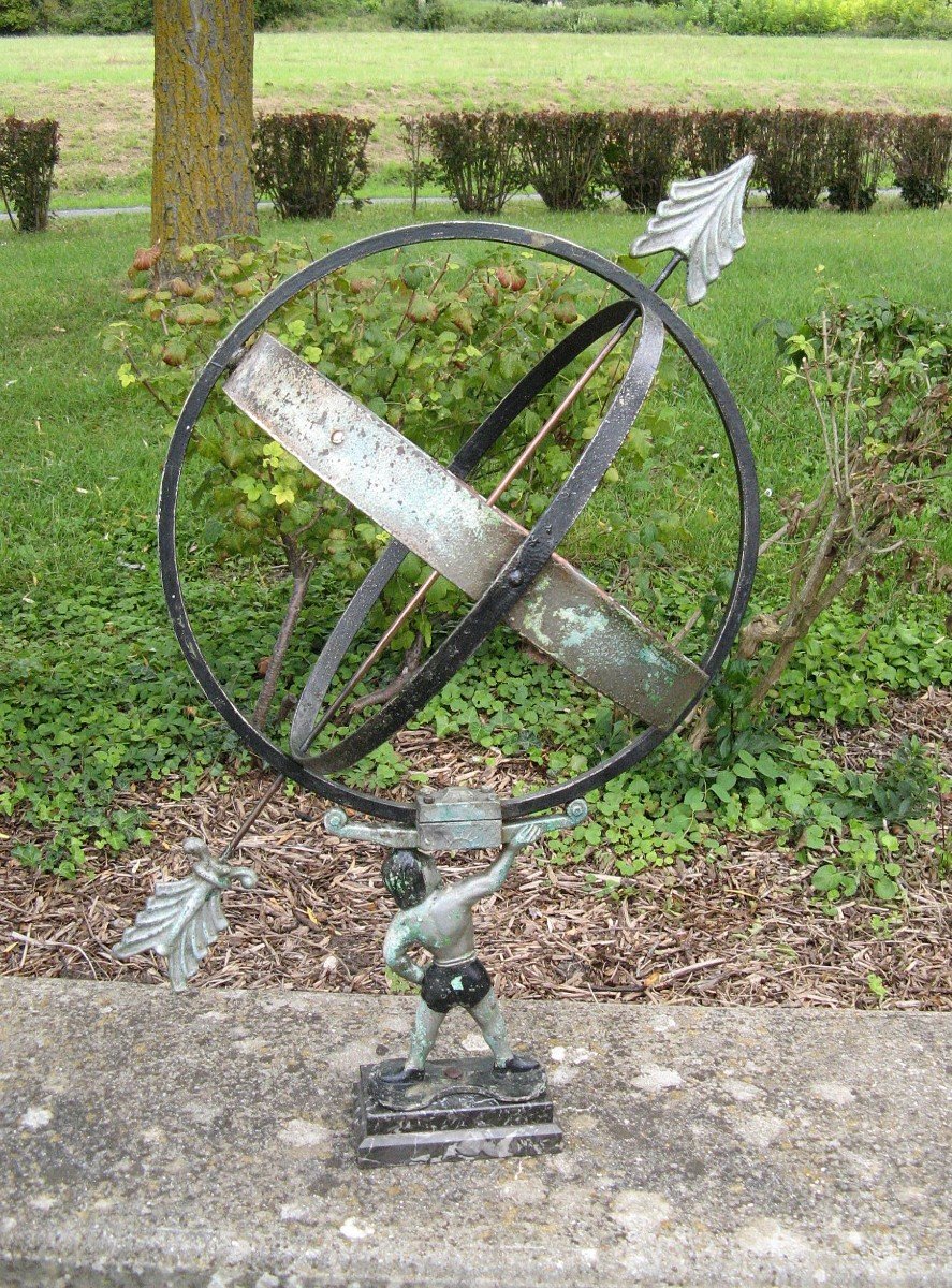 Armillary Garden Sundial.-photo-4