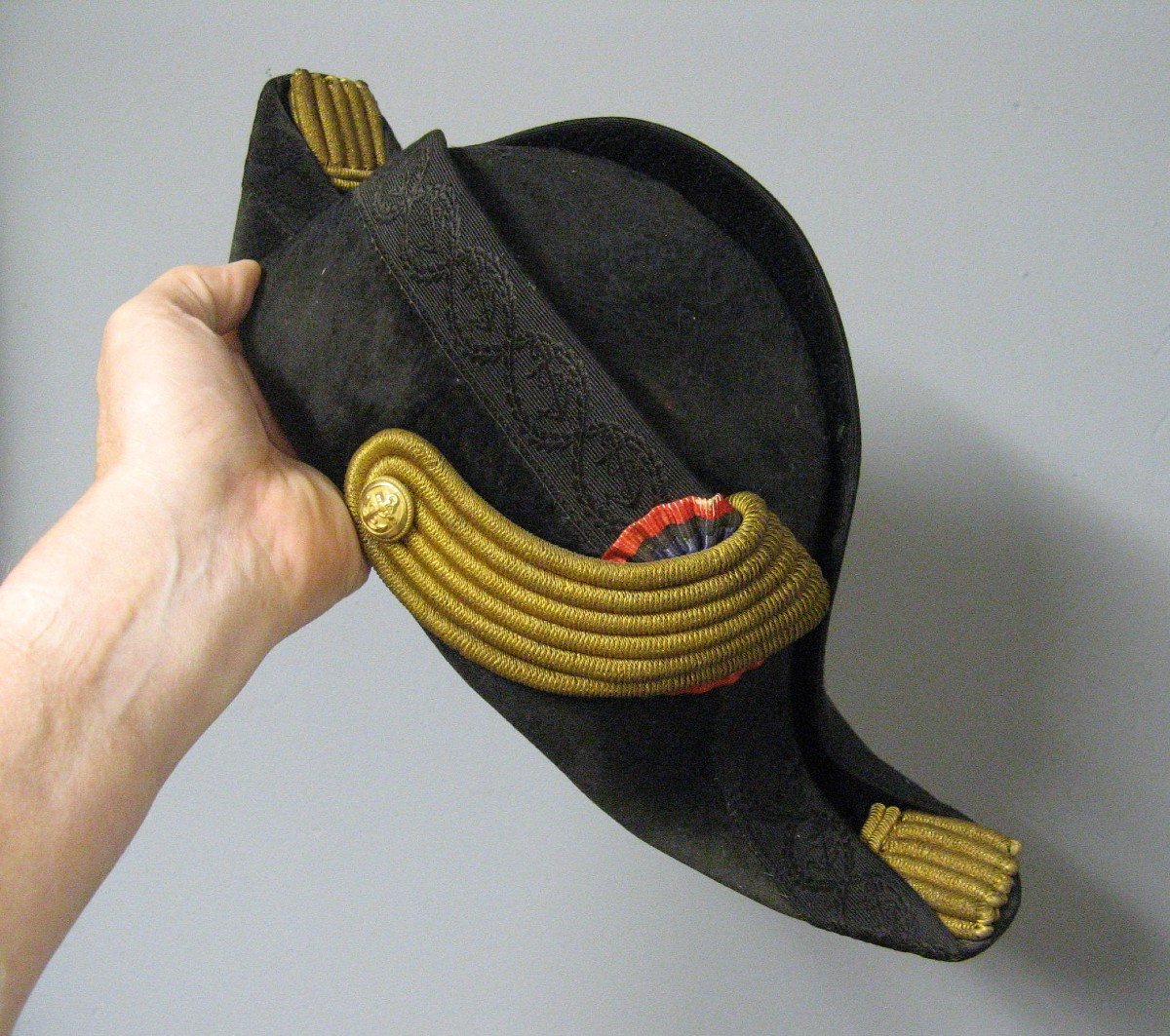 Bicorne d'Officier Supérieur De La Marine III République.-photo-2