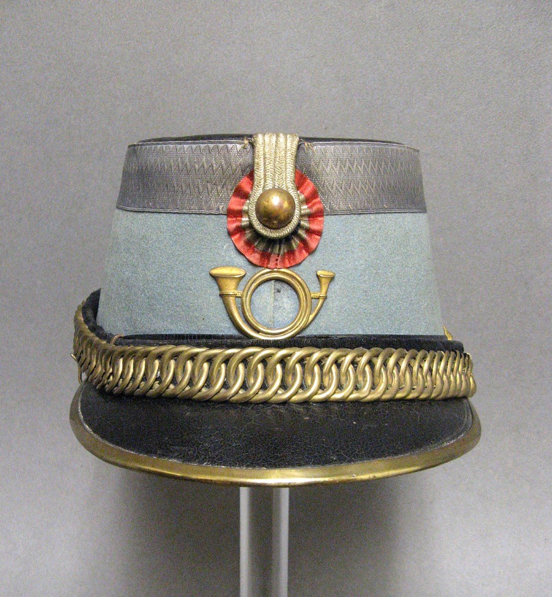 Chasseur à Cheval. Shako Officier Mle 1874.-photo-2