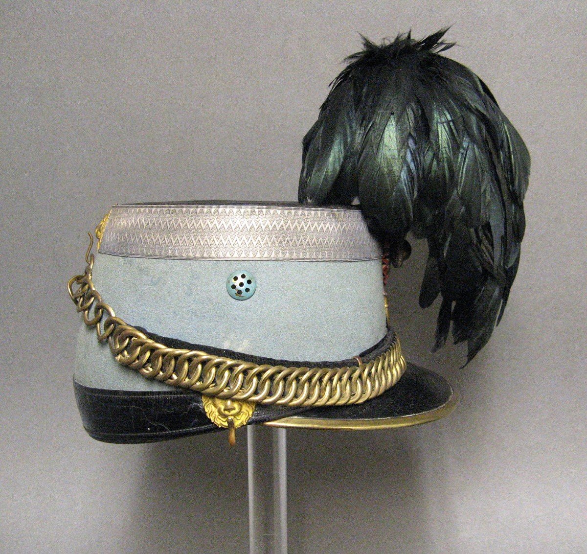 Chasseur à Cheval. Shako Officier Mle 1874.-photo-1