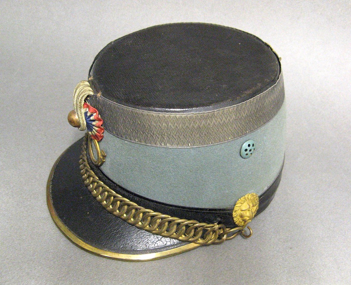Chasseur à Cheval. Shako Officier Mle 1874.-photo-2