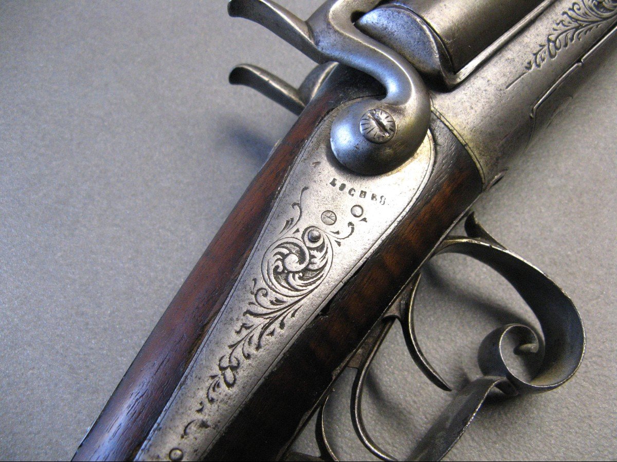 Pingun Rifle 19th Century Ribbon Cannons.-photo-4