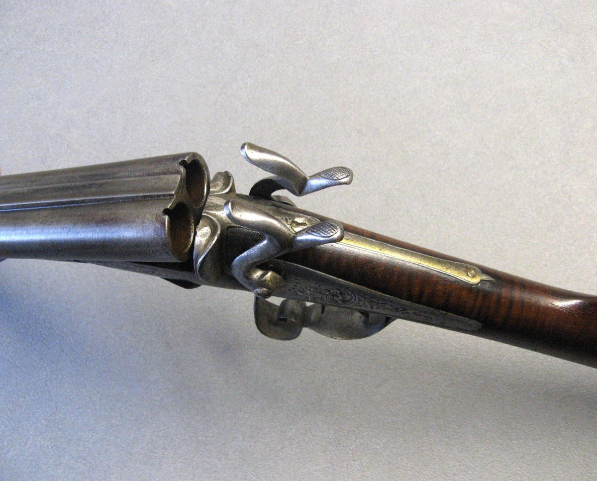 Pingun Rifle 19th Century Ribbon Cannons.-photo-2
