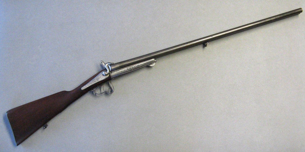 Pingun Rifle 19th Century Ribbon Cannons.-photo-3