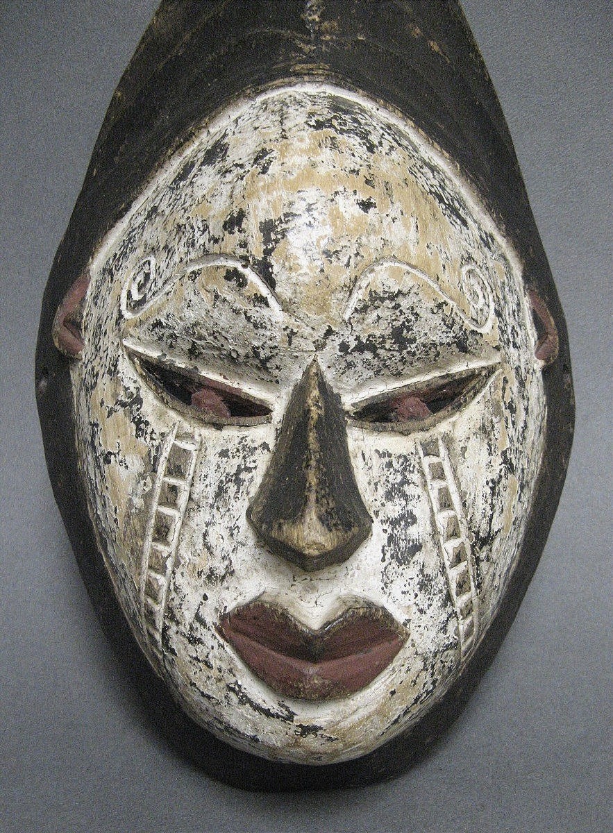 Mask Of The Igbo Ethnic Group Of Nigeria.-photo-3