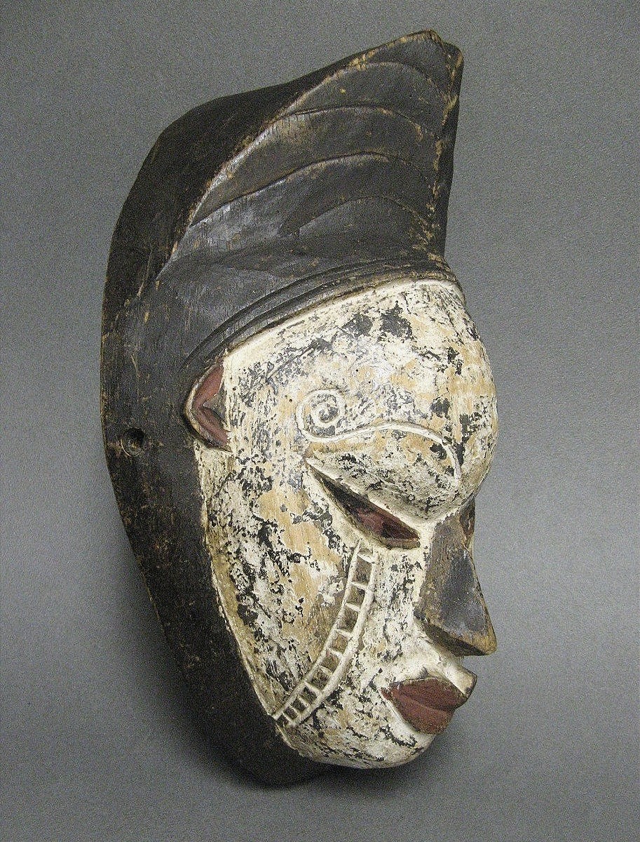 Mask Of The Igbo Ethnic Group Of Nigeria.-photo-4
