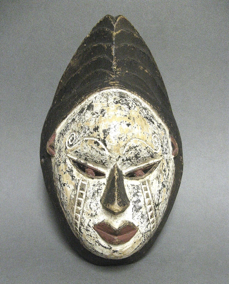 Mask Of The Igbo Ethnic Group Of Nigeria.
