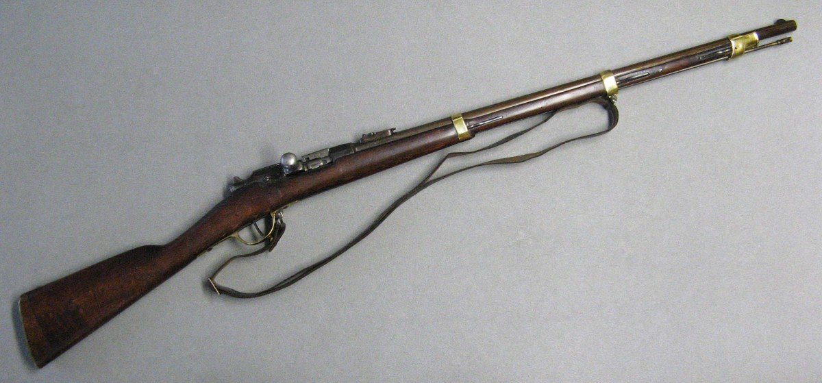 Carabine De Cavalerie Gras, Modèle 1874 Modifiée 1880, III République.