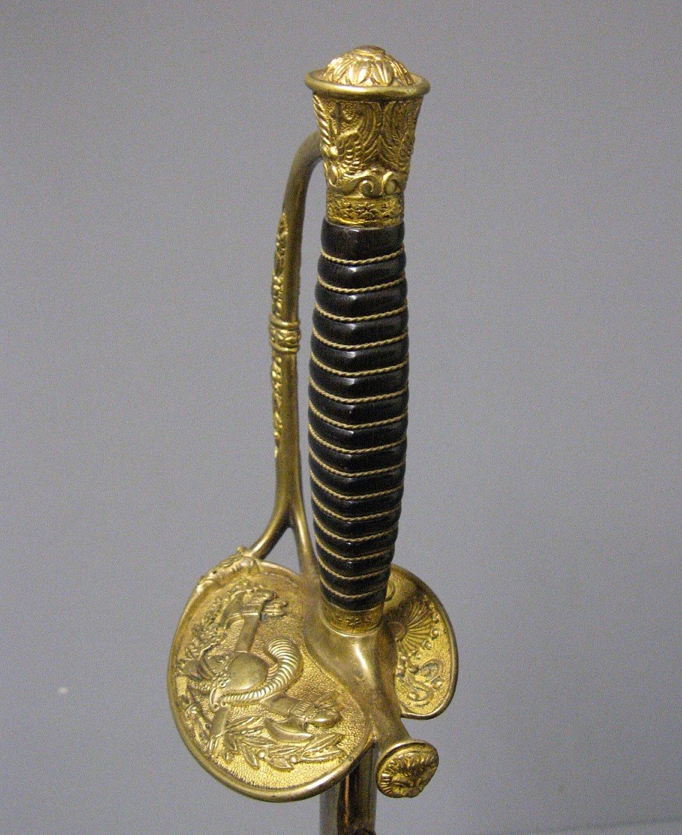 Firefighter Officer's Sword Type 1831. July Monarchy.-photo-3