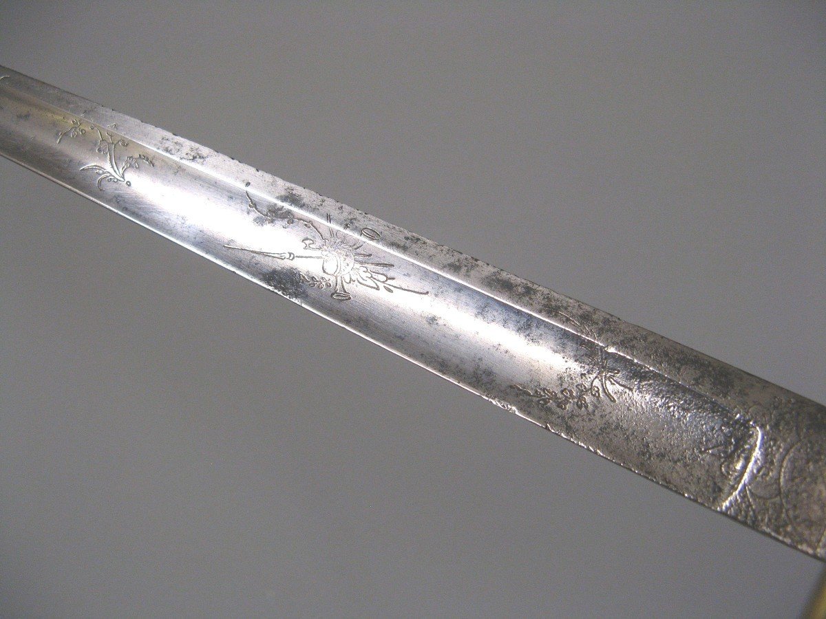 Firefighter Officer's Sword Type 1831. July Monarchy.-photo-5