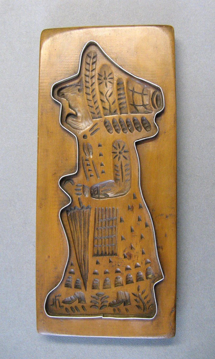Moule à Spéculos. Art Populaire.