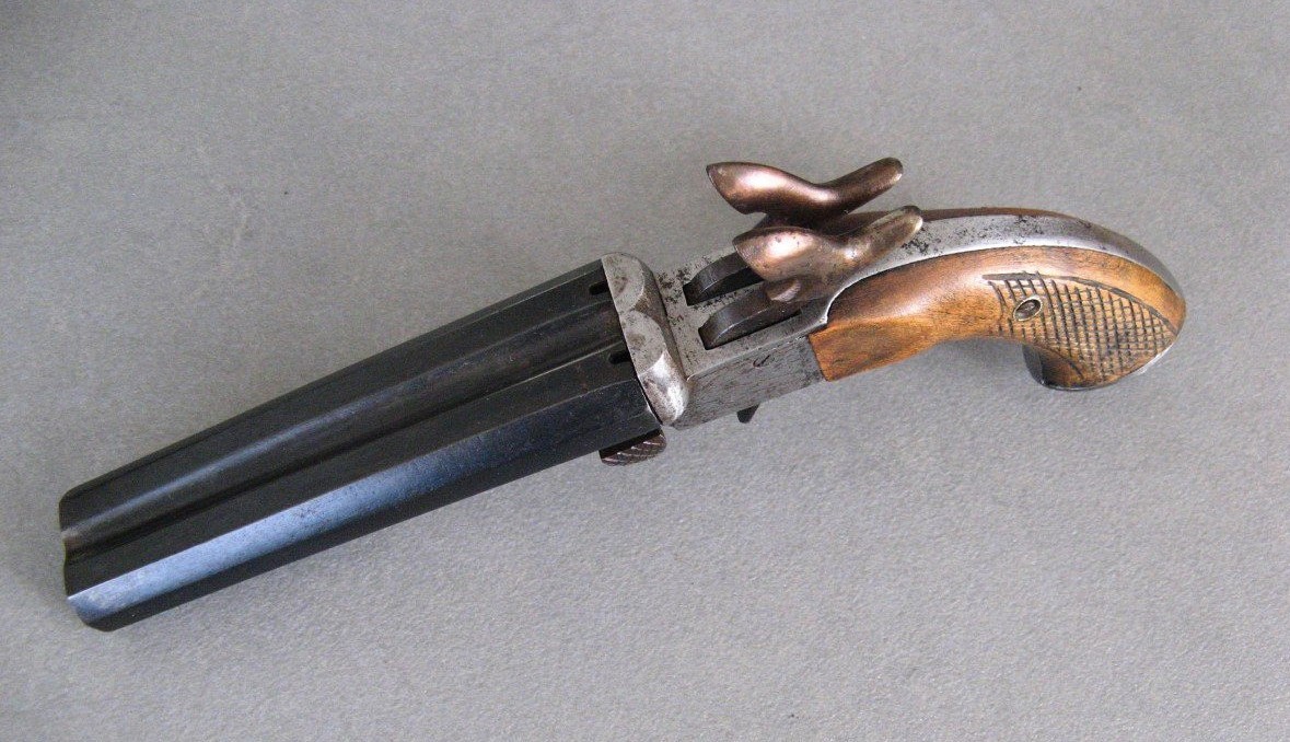 Venerie Pistol With 15 Mm Bullet Barrel With Pin.-photo-3