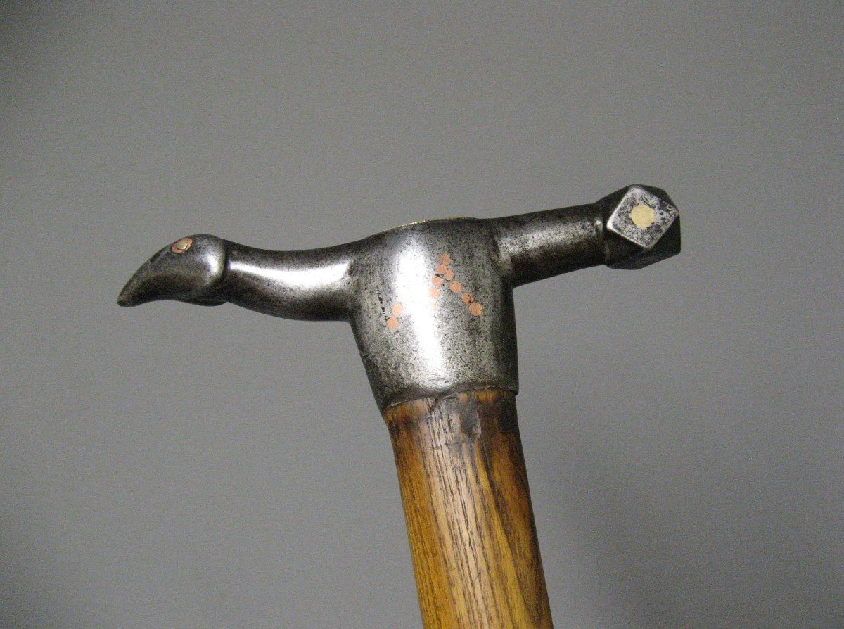 Cane Hammer Said By Profession: Geologist, Mineralogist 19th-photo-2