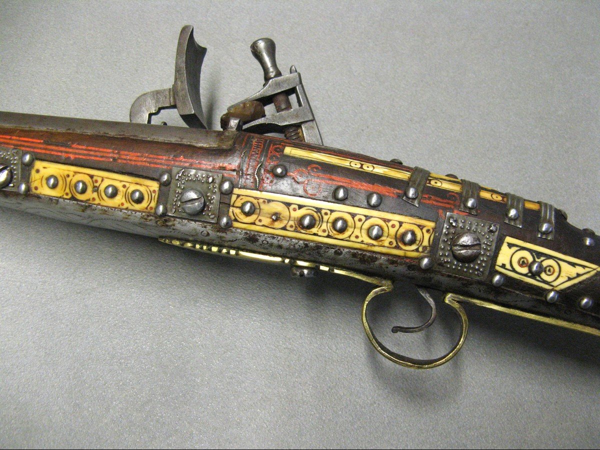 Fusil Moukhala XIXe Siecle.-photo-2