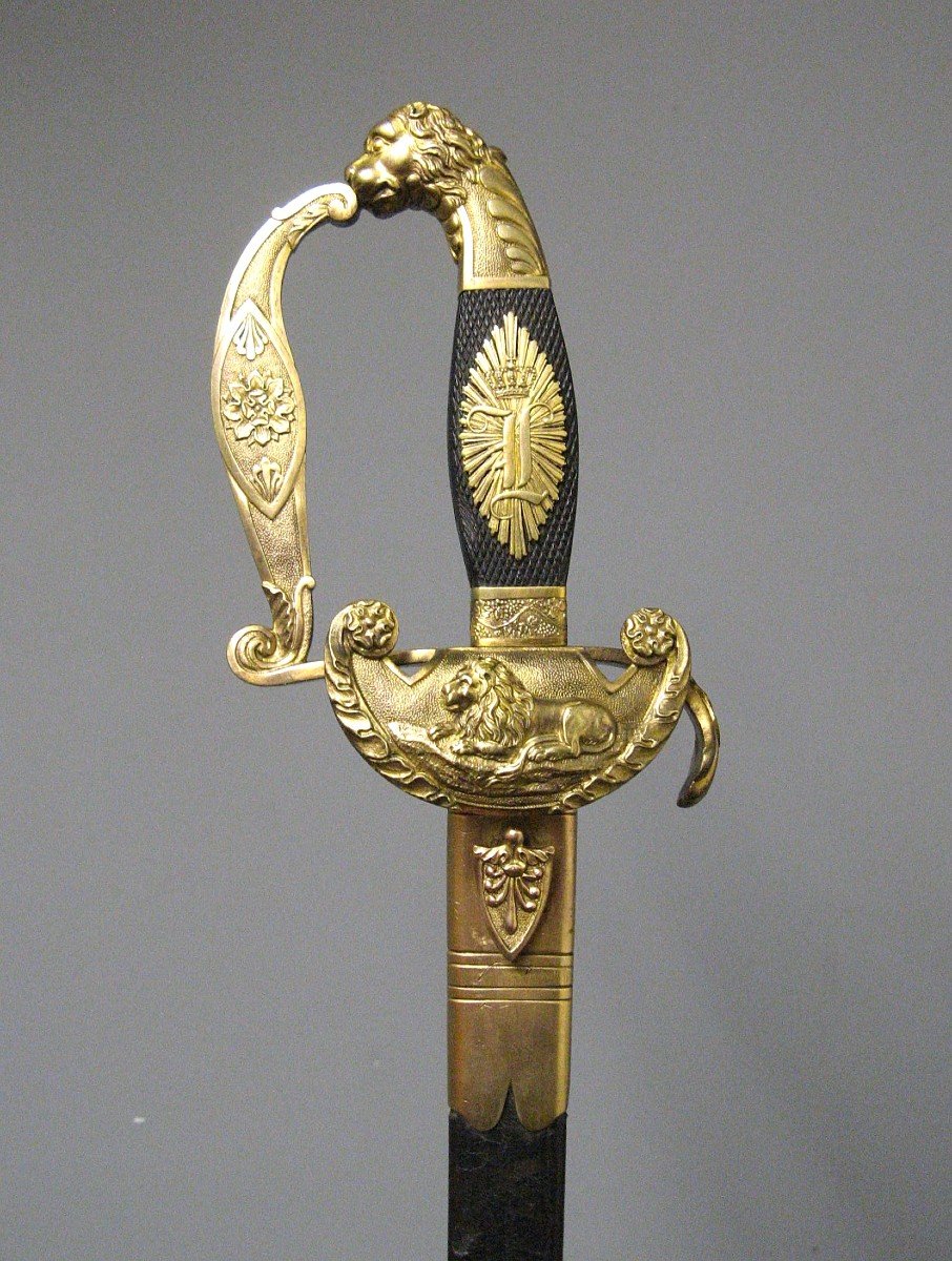 High Officer's Sword Of The Kingdom Of Prussia Under Louis II Of Bavaria.