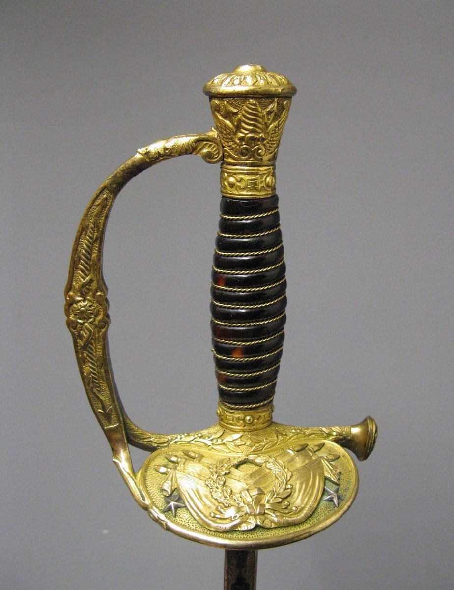Sword Of Brigadier General Mle 1872. III Republic. -photo-2