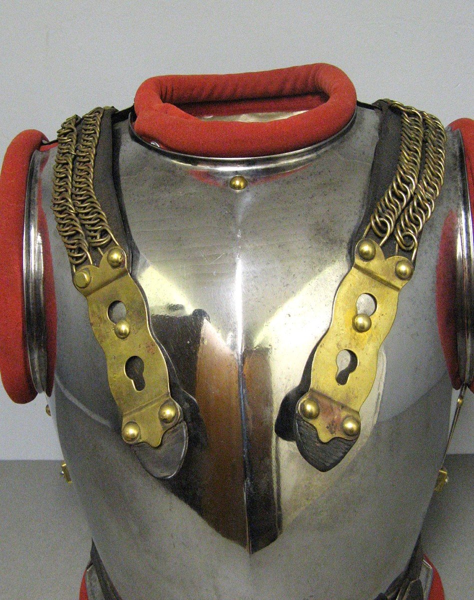 Cuirasse Troupe De Cuirassier, Mle 1855 Modifié 1891, III République.-photo-2