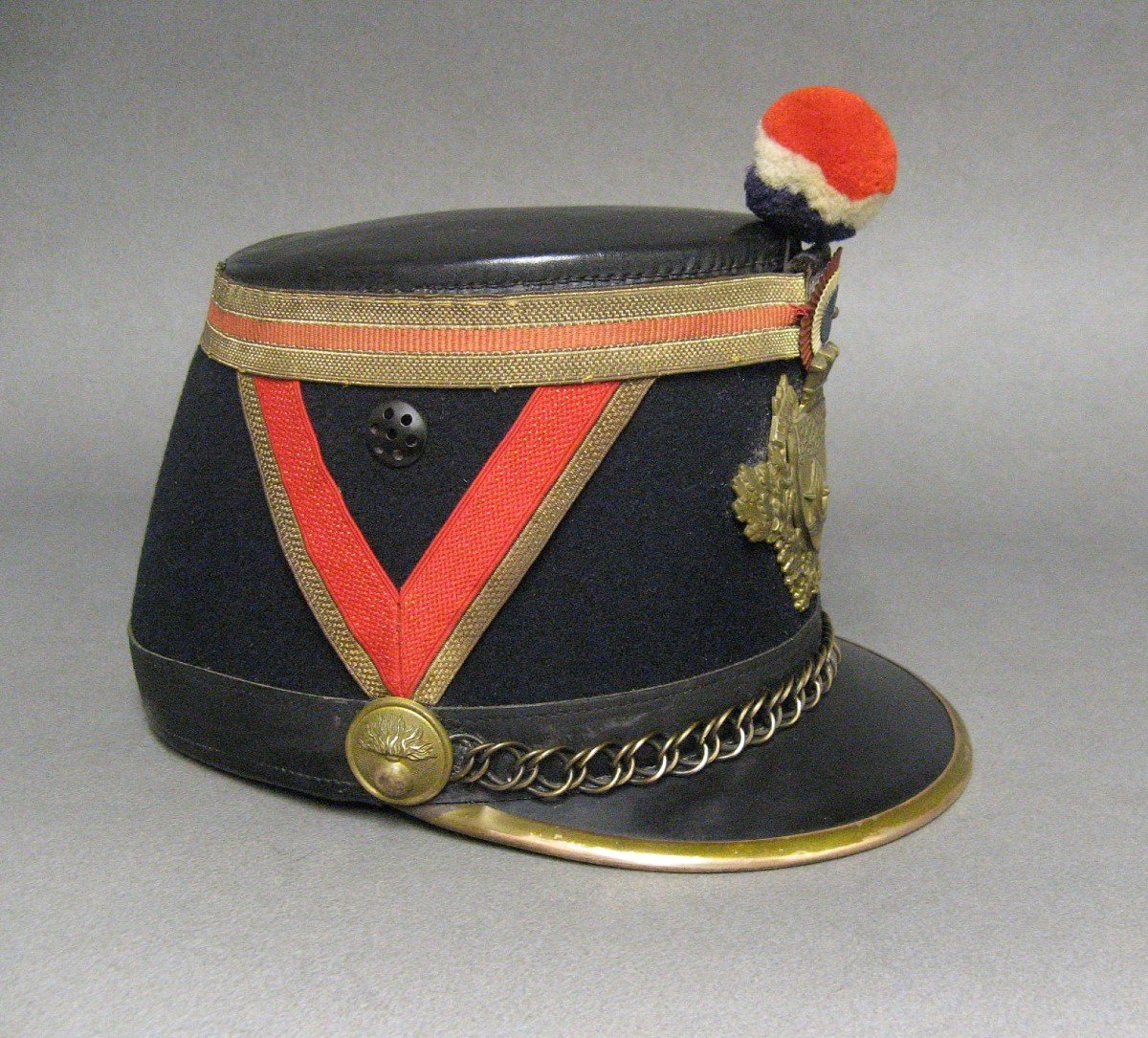 Shako, Nco Of The Republican Guard Mle 1933.-photo-3