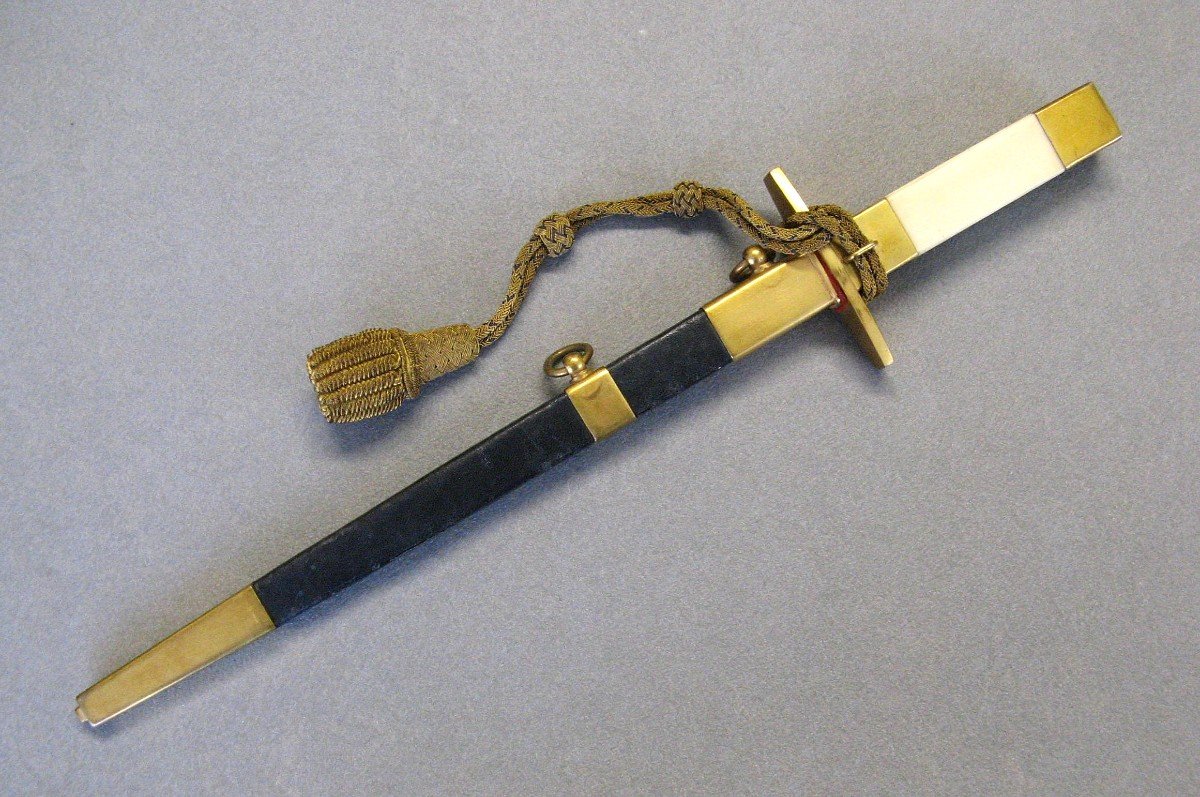 Officer's Dagger Of The French Air Force, Mle 1934.-photo-3