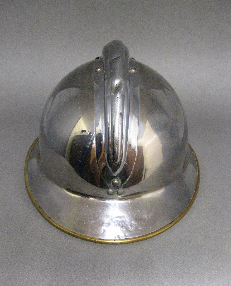 City Of Paris Firefighter Helmet Mle 33.-photo-1