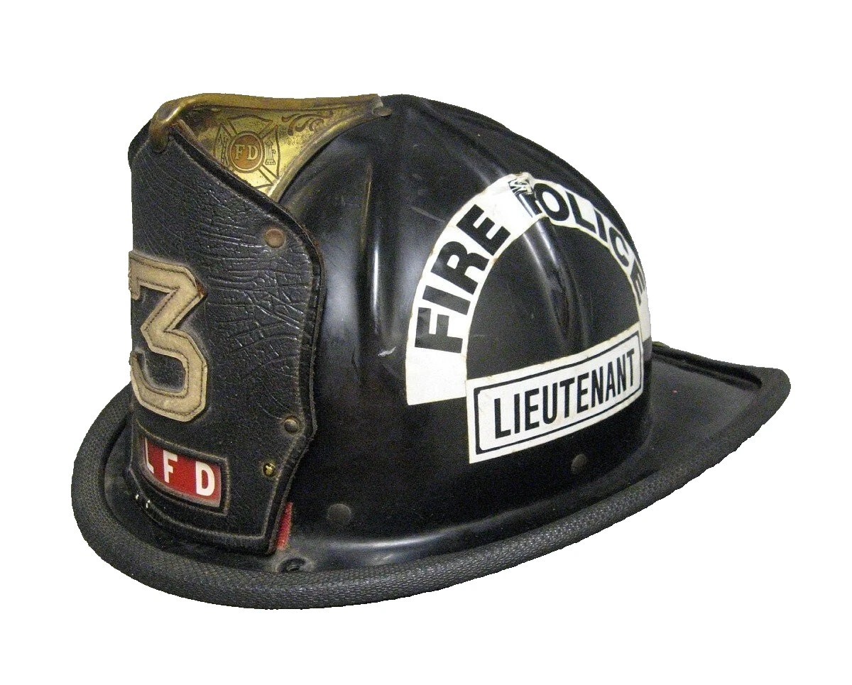American Police Firefighter Helmet. Cairns & Brother Helmet.-photo-4