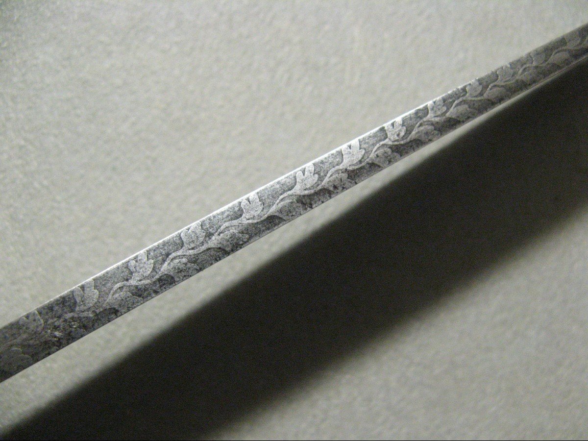 Grand Couteau De Chasse Pliant XIXe.-photo-5