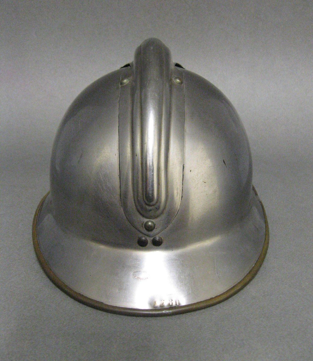 Casque De Pompier De La Ville De Paris Mle 33.-photo-4
