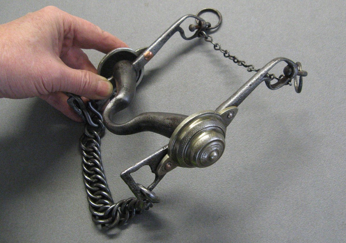 Trench Cavalry Officer's Bridle Bit, Late 18th Century.-photo-2