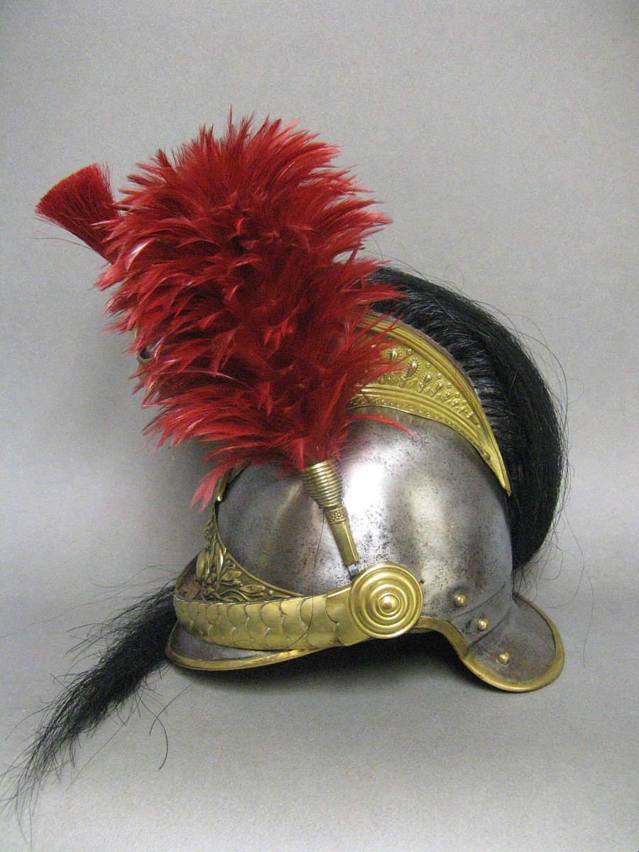 Casque De Cuirassier Troupe Modèle 1874.-photo-2