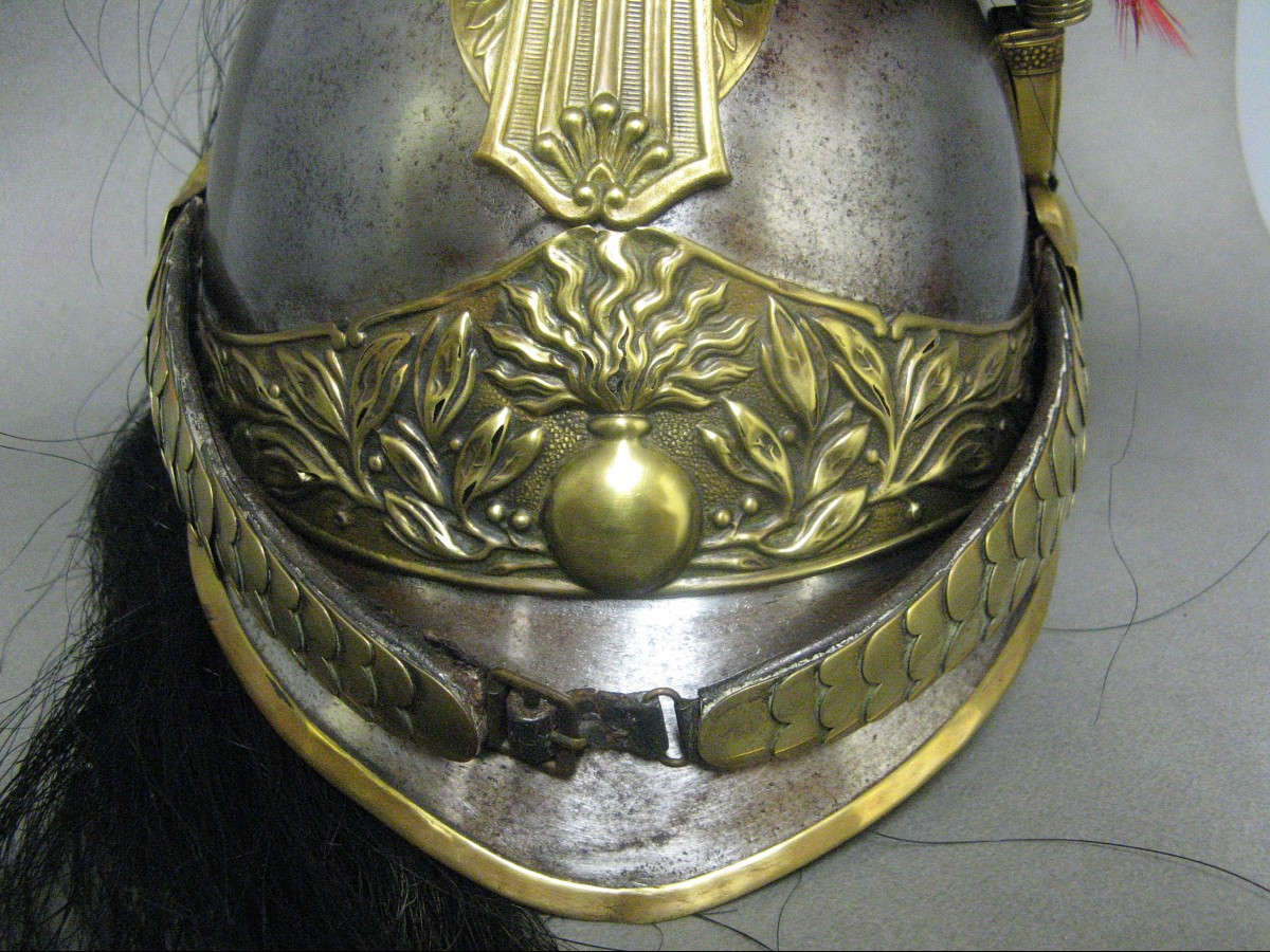 Casque De Cuirassier Troupe Modèle 1874.-photo-2