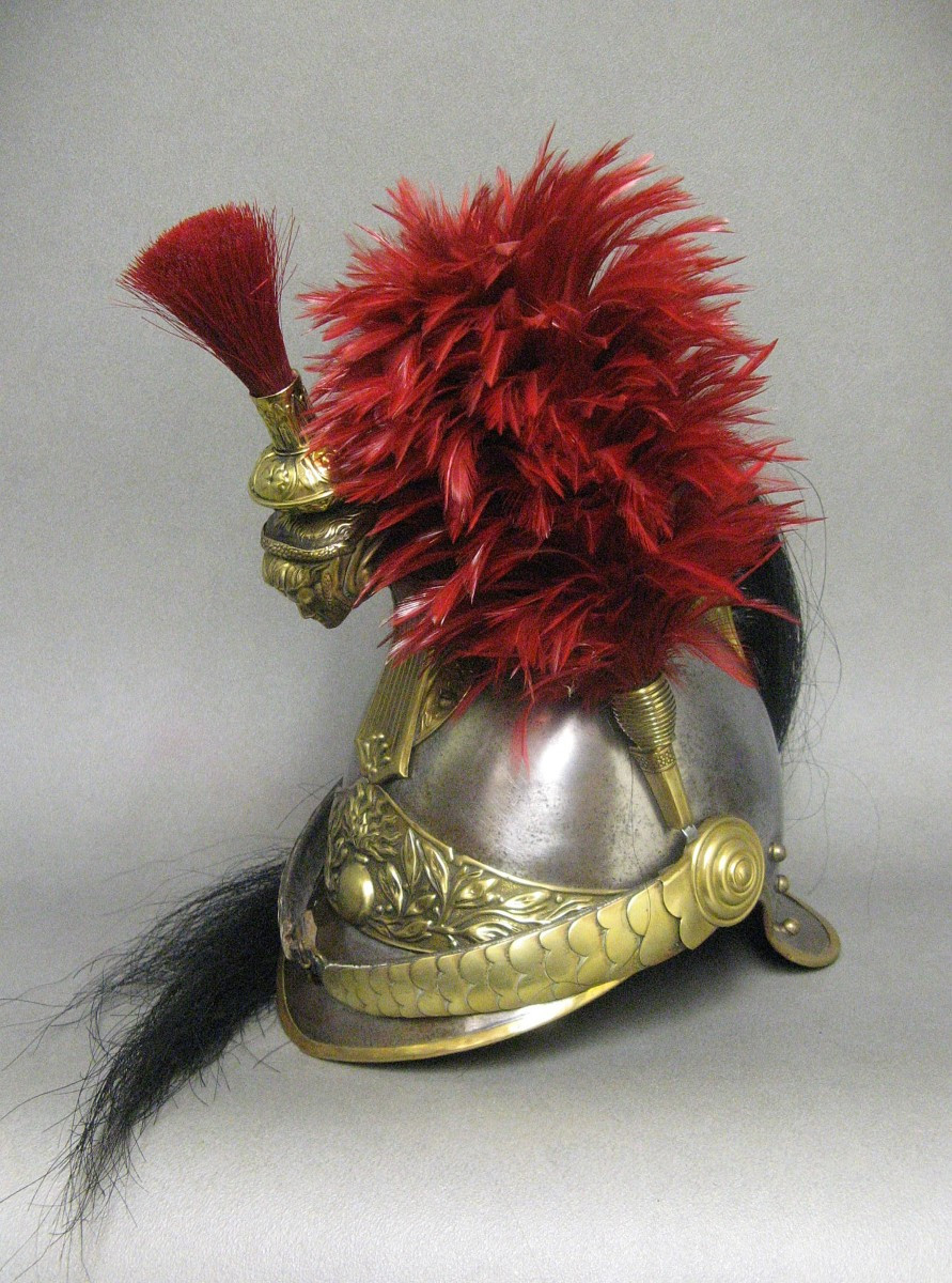 Casque De Cuirassier Troupe Modèle 1874.