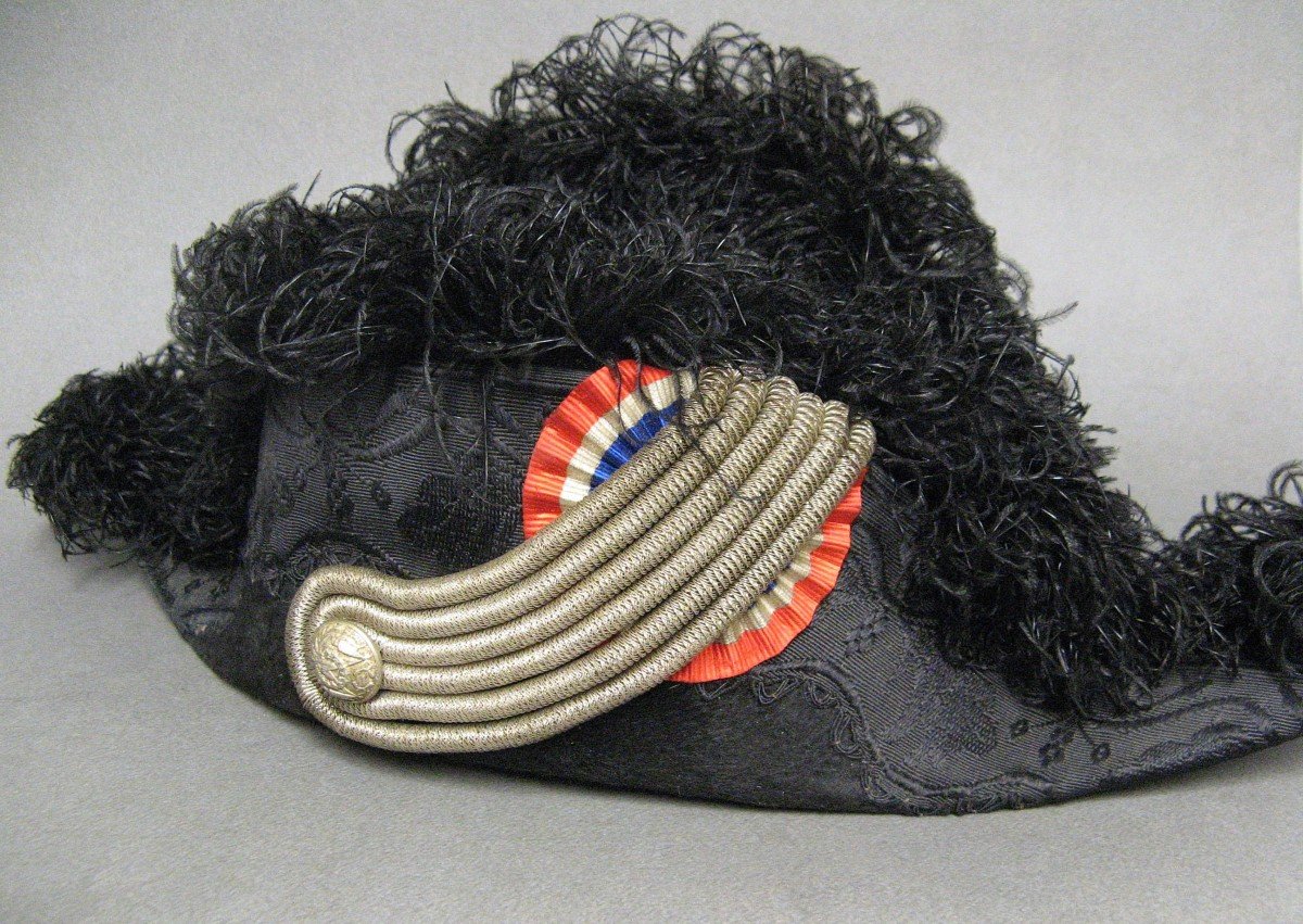Bicorne Of A General Of Military Intendance.-photo-2