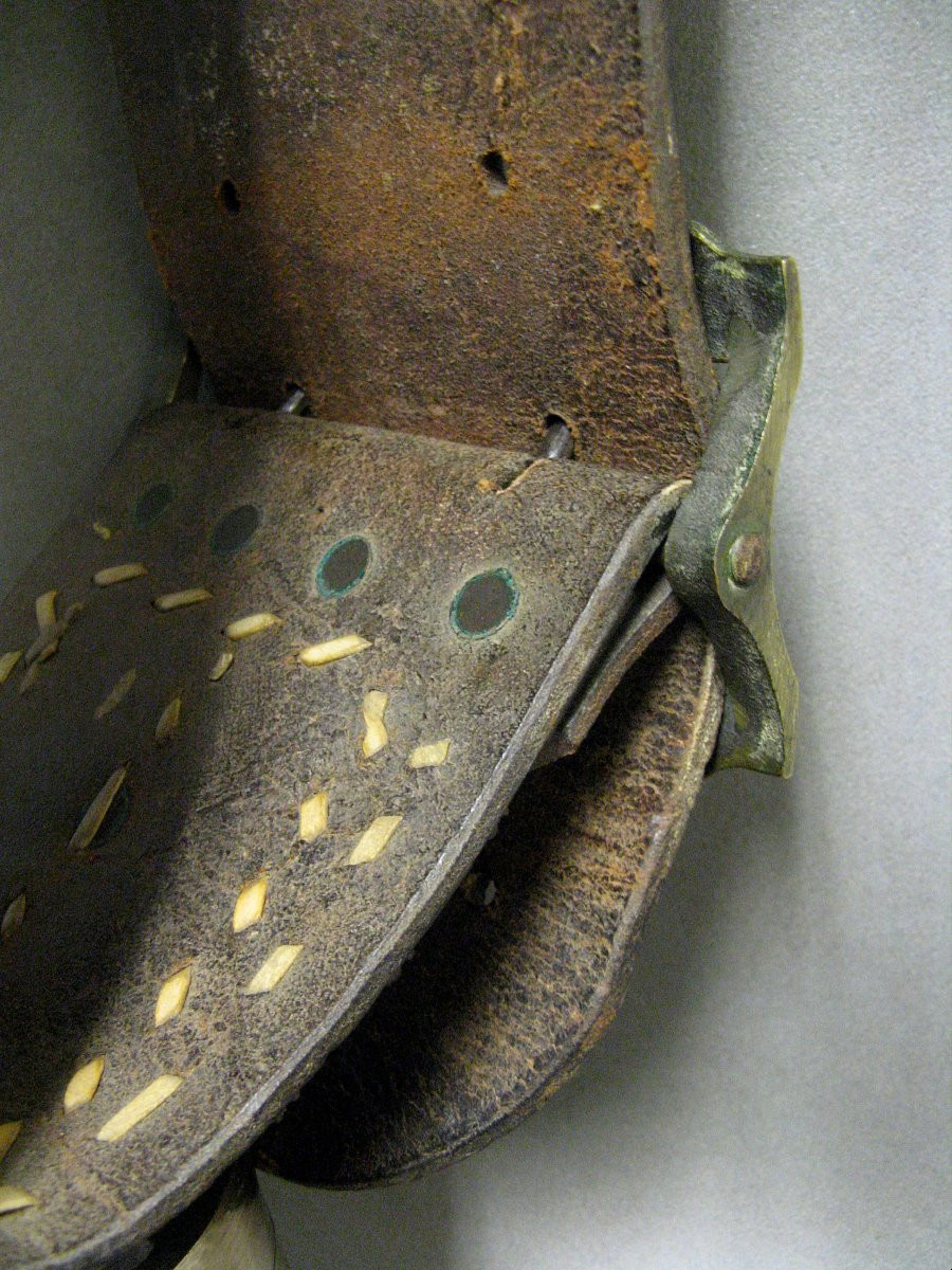 Obertino Bronze Cowbell With Its Collar.-photo-2