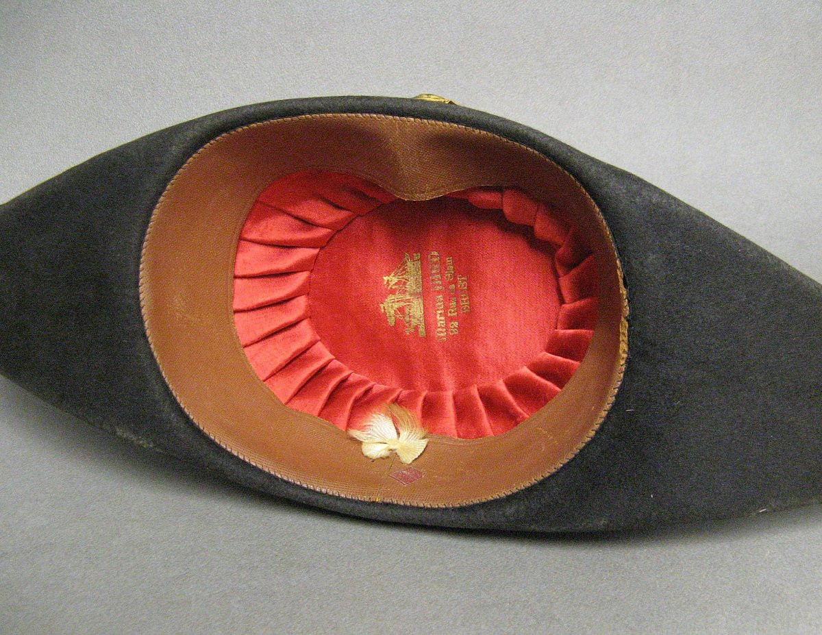 Bicorne Of A Naval Aspirant Or Officer, Third Republic.-photo-4