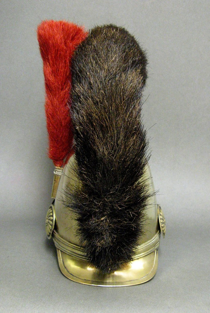 Casque De Sapeur Pompier Officier Mle 1821 Modifié 1848.-photo-1