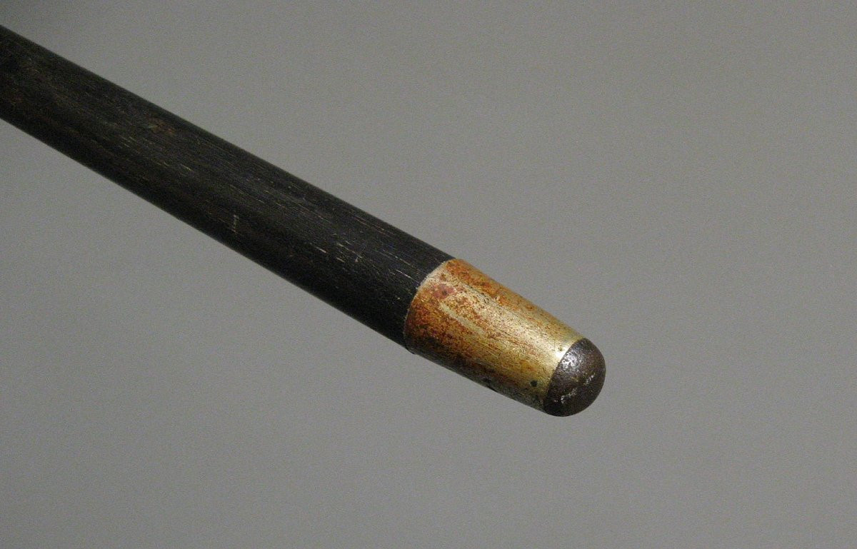 19th Century Mining Director Or Engineer's Cane.-photo-2