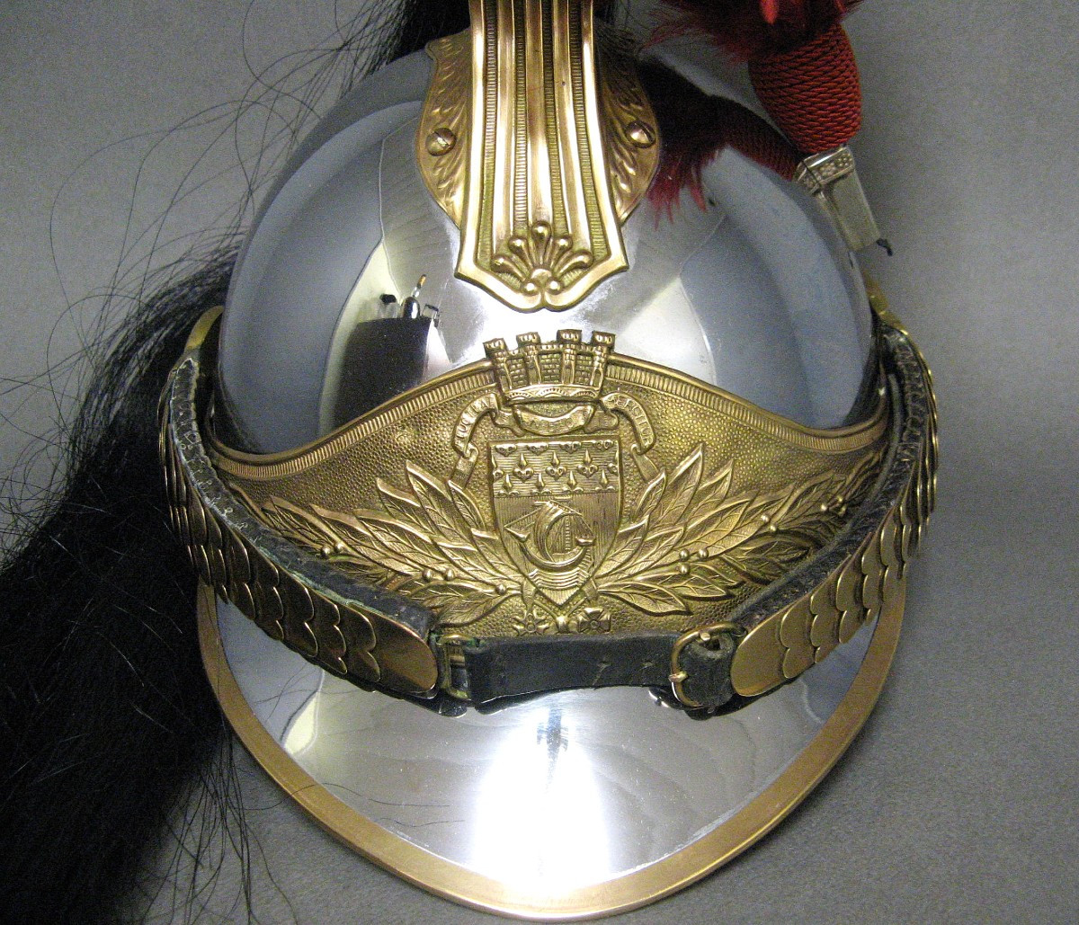 Helmet Of The Republican Guard.-photo-3