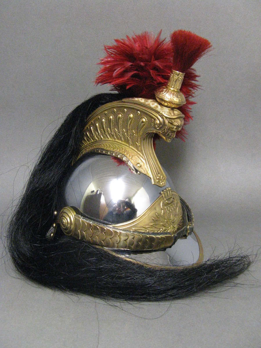 Helmet Of The Republican Guard.-photo-1