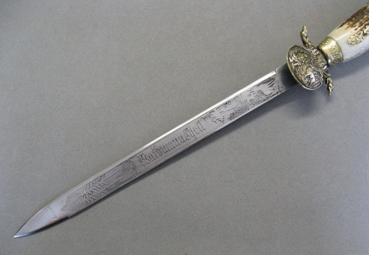 Dague De Chasse Allemande.-photo-2