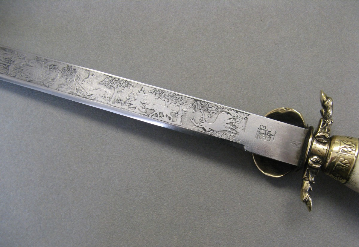 Dague De Chasse Allemande.-photo-6