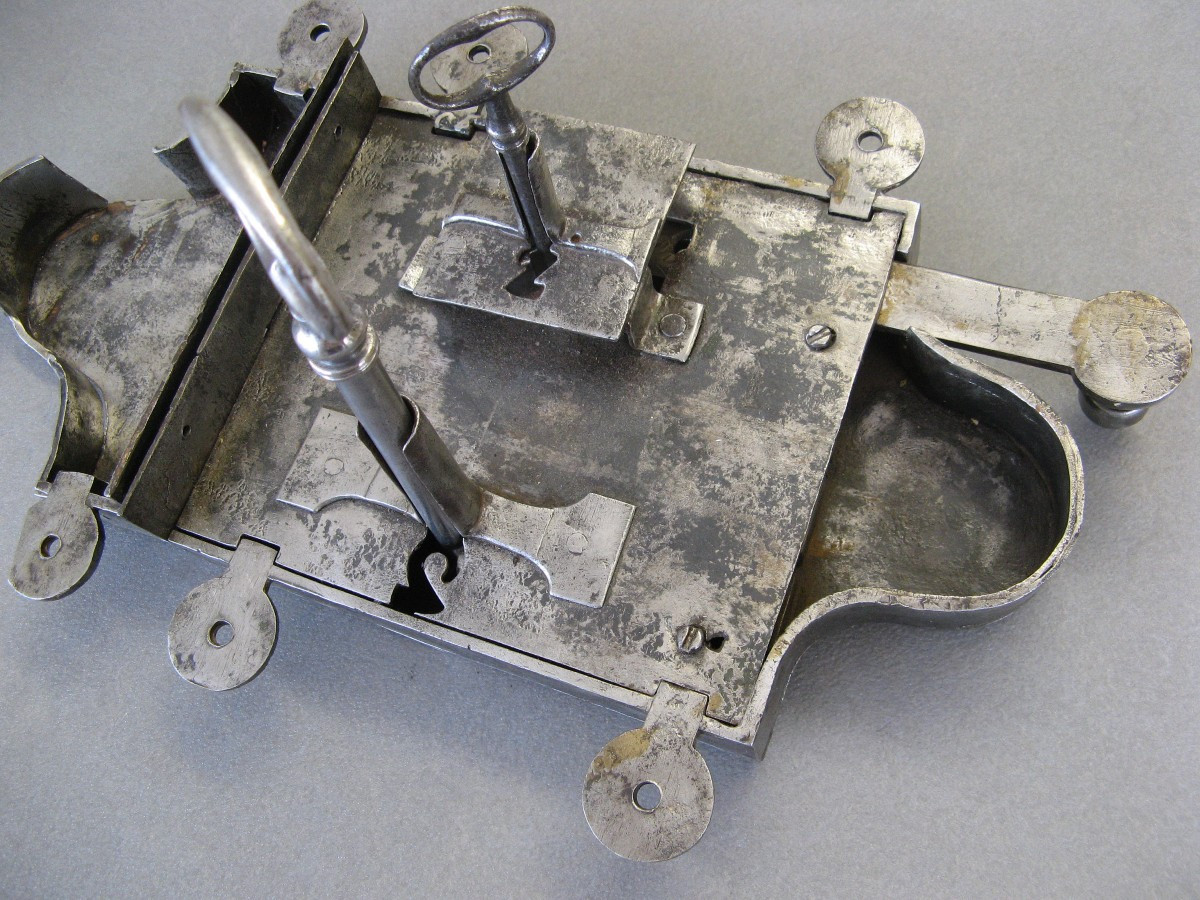 Large Castle Gate Lock.