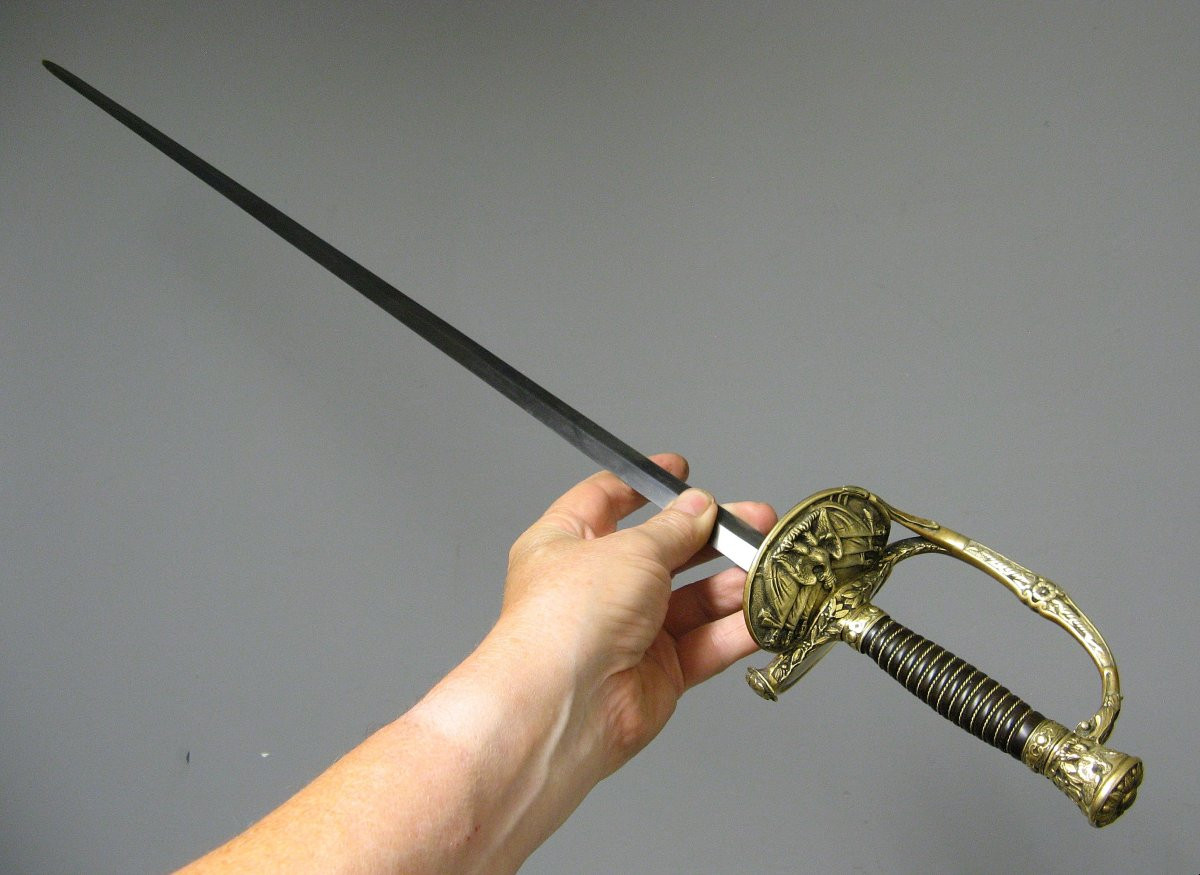 Épée d'officier supérieur de Voltigeur / Grenadier de la Garde Impériale.-photo-6