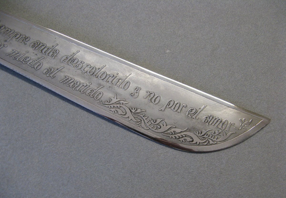 Mexican Ceremonial Machete.-photo-4