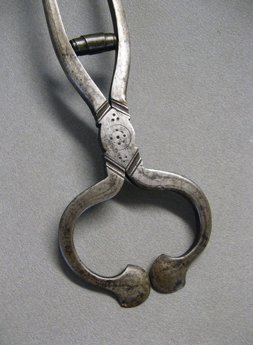 Sugar Cracker Tongs - France - 19th Century.-photo-4