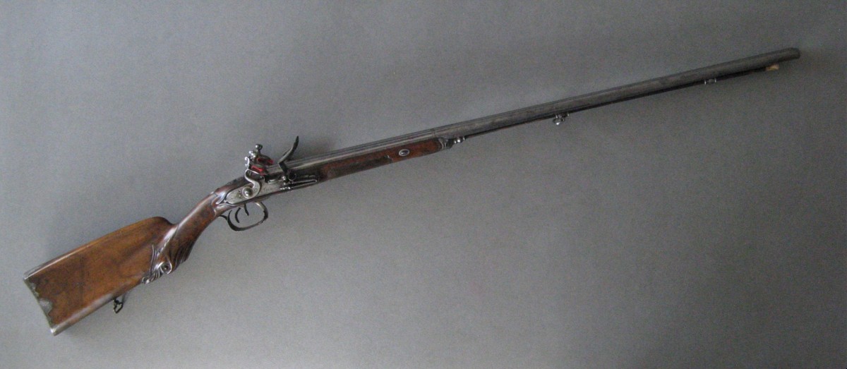 Fusil De Chasse A Silex Double Canon De « Devineau A Paris » Premier Empire.-photo-7